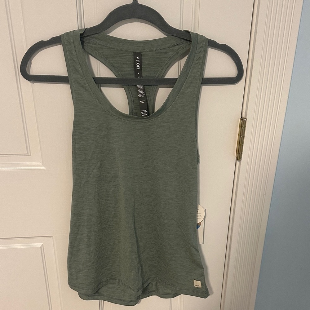 Vuori Sage Green Tank Top